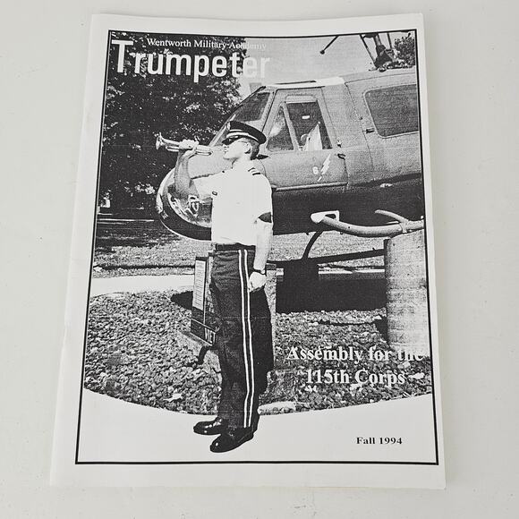 VTG 1994 Wentworth Military Academy Trumpeter Assembly for 115th Corps booklet - Picture 1 of 5